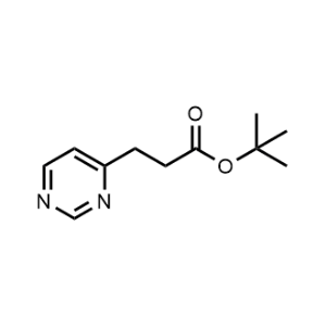tert-Butyl 3-(pyrimidin-4-yl)propanoate|CS-1329118