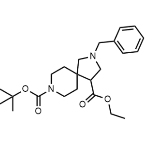 8-(tert-Butyl) 4-ethyl 2-benzyl-2,8-diazaspiro[4.5]decane-4,8-dicarboxylate|CS-1329124
