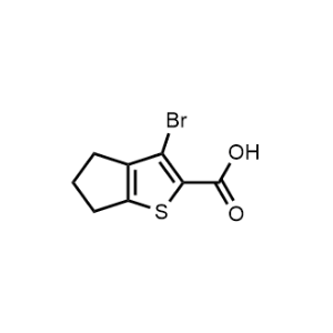 3-Bromo-5,6-dihydro-4H-cyclopenta[b]thiophene-2-carboxylic acid|CS-1329180