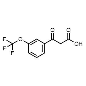 3-Oxo-3-(3-(trifluoromethoxy)phenyl)propanoic acid|CS-1329189