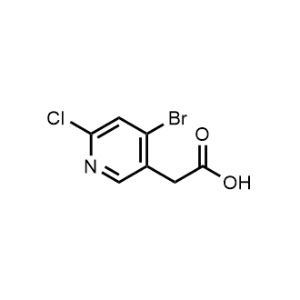 2-(4-Bromo-6-chloropyridin-3-yl)acetic acid|CS-1329194
