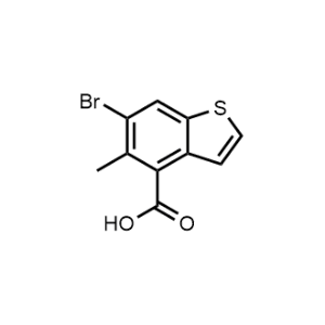 6-Bromo-5-methylbenzo[b]thiophene-4-carboxylic acid|CS-1329351