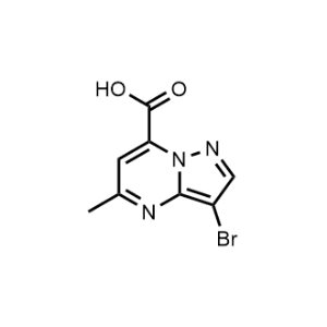 3-Bromo-5-methylpyrazolo[1,5-a]pyrimidine-7-carboxylic acid|CS-1329364