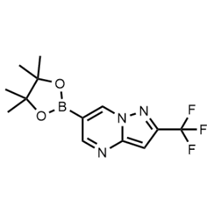 6-(4,4,5,5-Tetramethyl-1,3,2-dioxaborolan-2-yl)-2-(trifluoromethyl)pyrazolo[1,5-a]pyrimidine|CS-1329370