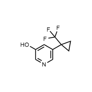 5-(1-(Trifluoromethyl)cyclopropyl)pyridin-3-ol|CS-1329376