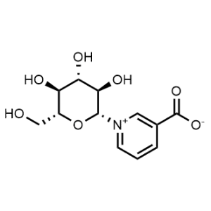 1-((2R,3R,4S,5S,6R)-3,4,5-Trihydroxy-6-(hydroxymethyl)tetrahydro-2H-pyran-2-yl)pyridin-1-ium-3-carboxylate|CS-1329396