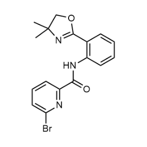 6-Bromo-N-(2-(4,4-dimethyl-4,5-dihydrooxazol-2-yl)phenyl)picolinamide|CS-1329414