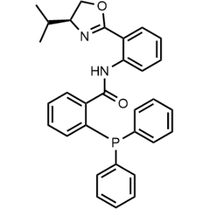 (S)-2-(Diphenylphosphanyl)-N-(2-(4-isopropyl-4,5-dihydrooxazol-2-yl)phenyl)benzamide, 98.3%|CS-1329431