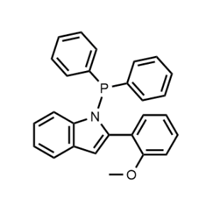 1-(Diphenylphosphanyl)-2-(2-methoxyphenyl)-1H-indole, 98%|CS-1329456