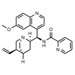 N-((R)-(6-Methoxyquinolin-4-yl)((1S,2R,4S,5R)-5-vinylquinuclidin-2-yl)methyl)picolinamide, 98%|CS-1329457