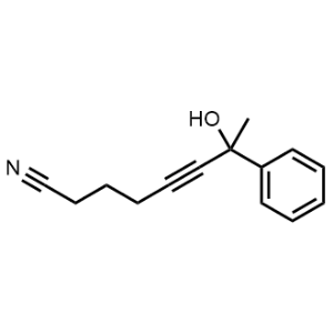 7-Hydroxy-7-phenyl-5-octynenitrile|CS-1329496