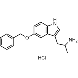1-(5-(Benzyloxy)-1H-indol-3-yl)propan-2-amine hydrochloride|CS-1329566