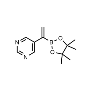 5-(1-(4,4,5,5-Tetramethyl-1,3,2-dioxaborolan-2-yl)vinyl)pyrimidine|CS-1329612