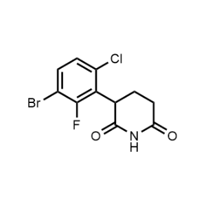 3-(3-Bromo-6-chloro-2-fluorophenyl)piperidine-2,6-dione|CS-1329729
