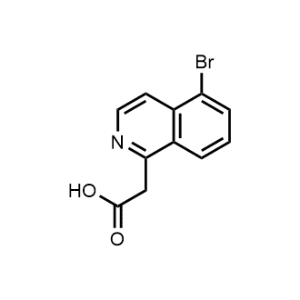 2-(5-Bromoisoquinolin-1-yl)acetic acid|CS-1329741