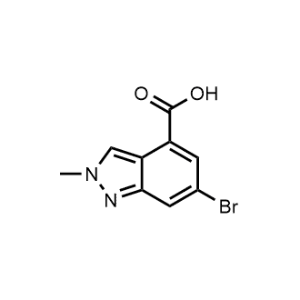 6-Bromo-2-methyl-2H-indazole-4-carboxylic acid|CS-1329751