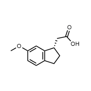 (S)-2-(6-Methoxy-2,3-dihydro-1H-inden-1-yl)acetic acid|CS-1329764