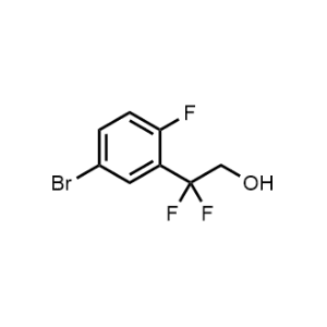 2-(5-Bromo-2-fluorophenyl)-2,2-difluoroethan-1-ol|CS-1329846