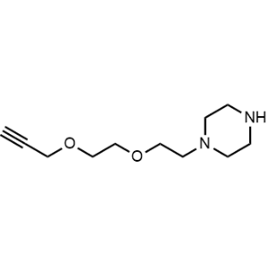 1-(2-(2-(Prop-2-yn-1-yloxy)ethoxy)ethyl)piperazine|CS-1329858