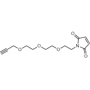 1-(2-(2-(2-(Prop-2-yn-1-yloxy)ethoxy)ethoxy)ethyl)-1H-pyrrole-2,5-dione|CS-1329872