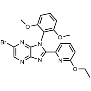 6-Bromo-1-(2,6-dimethoxyphenyl)-2-(6-ethoxypyridin-2-yl)-1H-imidazo[4,5-b]pyrazine|CS-1329902