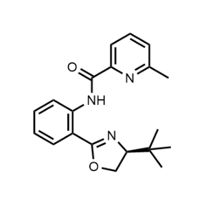 (S)-N-(2-(4-(tert-Butyl)-4,5-dihydrooxazol-2-yl)phenyl)-6-methylpicolinamide, 99.3%|CS-1330132