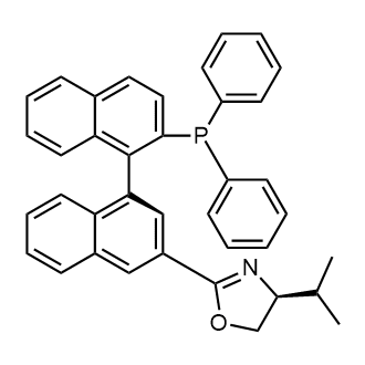 (S)-2-((S)-2'-(Diphenylphosphanyl)-[1,1'-binaphthalen]-3-yl)-4-isopropyl-4,5-dihydrooxazole|CS-1330193