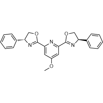 (4R,4'R)-2,2'-(4-Methoxypyridine-2,6-diyl)bis(4-phenyl-4,5-dihydrooxazole), 99%|CS-1330196