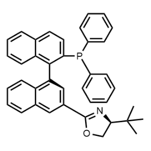 (S)-4-(tert-Butyl)-2-((S)-2'-(diphenylphosphanyl)-[1,1'-binaphthalen]-3-yl)-4,5-dihydrooxazole|CS-1330200