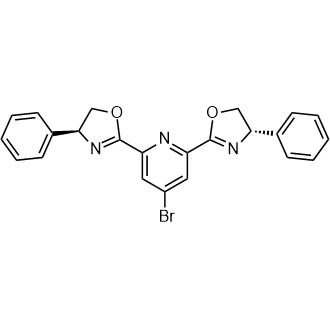 (4S,4'S)-2,2'-(4-Bromopyridine-2,6-diyl)bis(4-phenyl-4,5-dihydrooxazole), 98%|CS-1330220