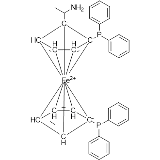 Ferrocene, 1-[(1S)-1-aminoethyl]-1',2-bis(diphenylphosphino)-, (2S)-, 98%|CS-1330236