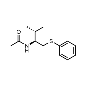 (S)-N-(3-Methyl-1-(phenylthio)butan-2-yl)acetamide, 98.8%|CS-1330248