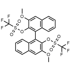 3,3'-Dimethoxy-[1,1'-binaphthalene]-2,2'-diyl bis(trifluoromethanesulfonate), 98.7%|CS-1330251
