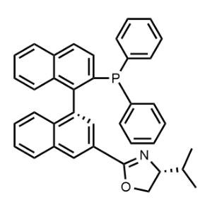 (R)-2-((S)-2'-(Diphenylphosphanyl)-[1,1'-binaphthalen]-3-yl)-4-isopropyl-4,5-dihydrooxazole|CS-1330358