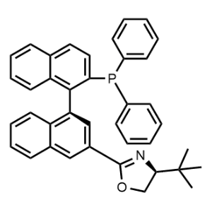 (S)-4-(tert-Butyl)-2-((R)-2'-(diphenylphosphanyl)-[1,1'-binaphthalen]-3-yl)-4,5-dihydrooxazole|CS-1330362