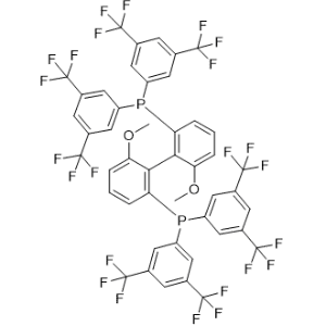 Phosphine, 1,1'-[(1R)-6,6'-dimethoxy[1,1'-biphenyl]-2,2'-diyl]bis[1,1-bis[3,5-bis(trifluoromethyl)phenyl]-, 98%|CS-1330451