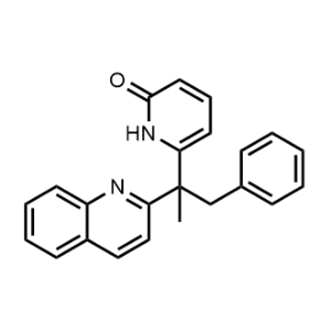 6-(1-Phenyl-2-(quinolin-2-yl)propan-2-yl)pyridin-2(1H)-one, 98%|CS-1330488