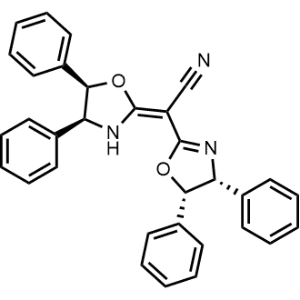 (E)-2-((4R,5S)-4,5-Diphenyl-4,5-dihydrooxazol-2-yl)-2-((4S,5R)-4,5-diphenyloxazolidin-2-ylidene)acetonitrile, 98%|CS-1330593