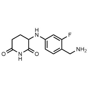 3-((4-(Aminomethyl)-3-fluorophenyl)amino)piperidine-2,6-dione|CS-1330647