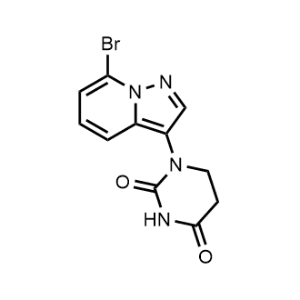 1-(7-Bromopyrazolo[1,5-a]pyridin-3-yl)dihydropyrimidine-2,4(1H,3H)-dione|CS-1330757