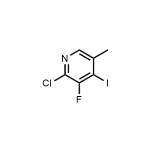 2-Chloro-3-fluoro-4-iodo-5-methylpyridine|CS-1330771