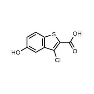 3-Chloro-5-hydroxybenzo[b]thiophene-2-carboxylic acid|CS-1330772