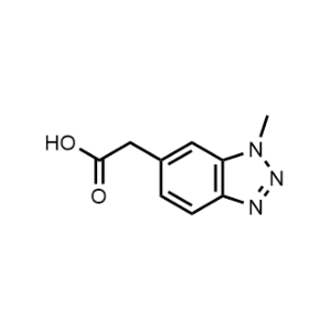 2-(1-Methyl-1H-benzo[d][1,2,3]triazol-6-yl)acetic acid|CS-1330779