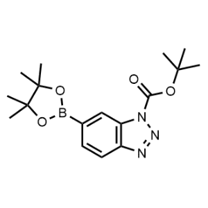 tert-Butyl 6-(4,4,5,5-tetramethyl-1,3,2-dioxaborolan-2-yl)-1H-benzo[d][1,2,3]triazole-1-carboxylate|CS-1330781