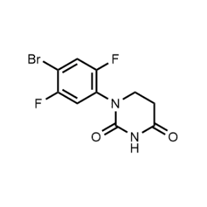 1-(4-Bromo-2,5-difluorophenyl)dihydropyrimidine-2,4(1H,3H)-dione|CS-1331029