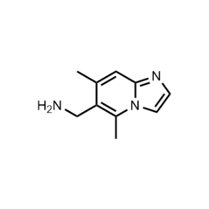 (5,7-Dimethylimidazo[1,2-a]pyridin-6-yl)methanamine|CS-1331041