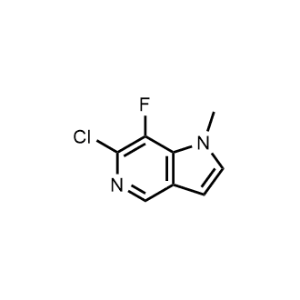6-Chloro-7-fluoro-1-methyl-1H-pyrrolo[3,2-c]pyridine|CS-1331042