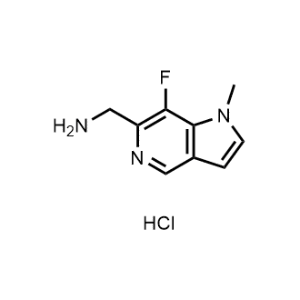 (7-Fluoro-1-methyl-1H-pyrrolo[3,2-c]pyridin-6-yl)methanamine hydrochloride|CS-1331043