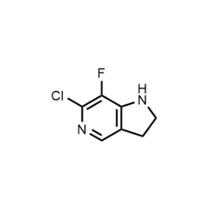 6-Chloro-7-fluoro-2,3-dihydro-1H-pyrrolo[3,2-c]pyridine|CS-1331046