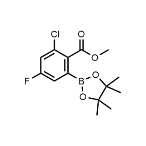 Methyl 2-chloro-4-fluoro-6-(4,4,5,5-tetramethyl-1,3,2-dioxaborolan-2-yl)benzoate|CS-1331119